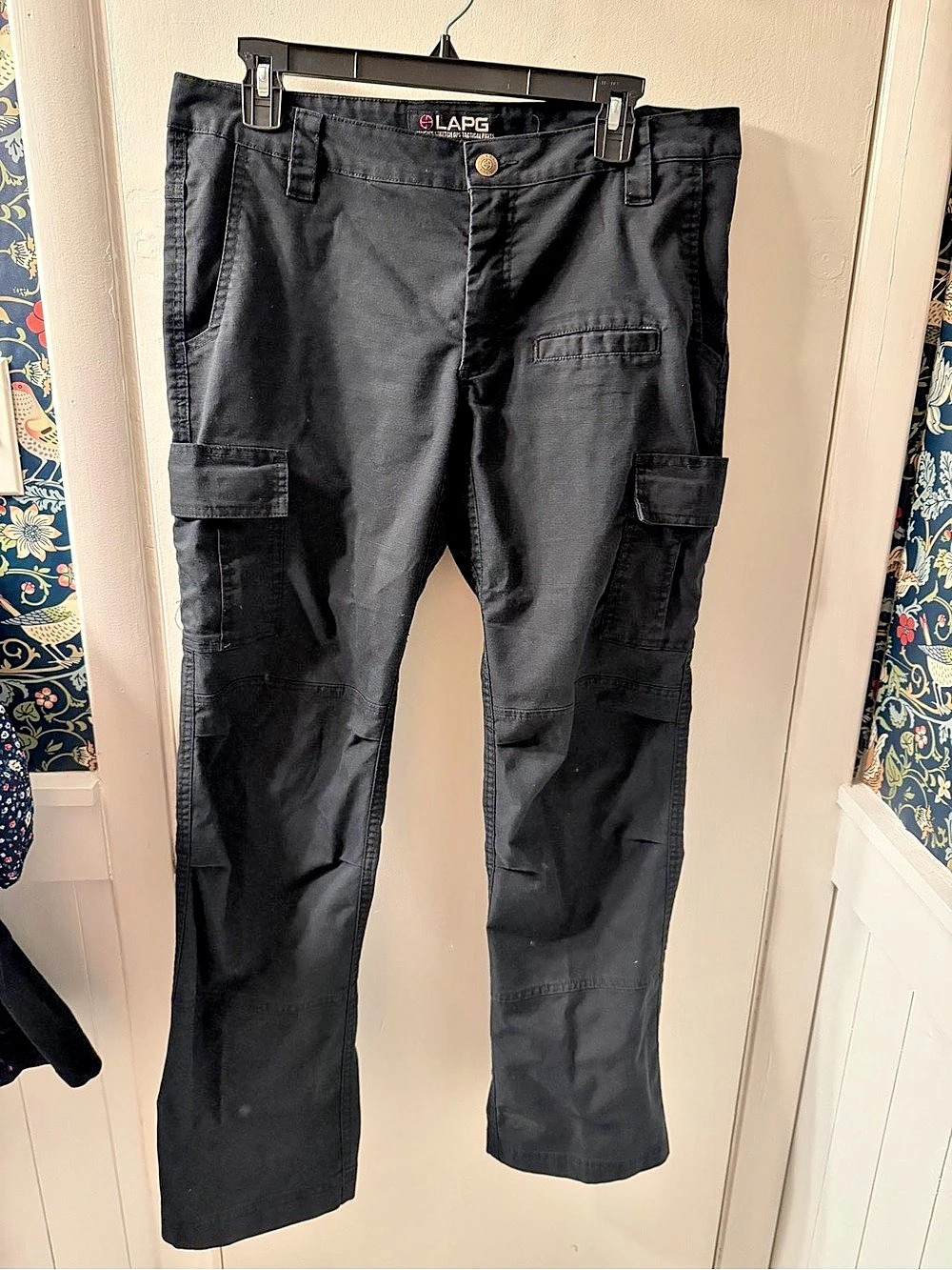 LA Police Gear Women's Stretch Ops Tactical Pants Black Waist 12